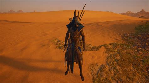 Assassins Creed Origins Radiance Of Anubis Outfit Open World Free