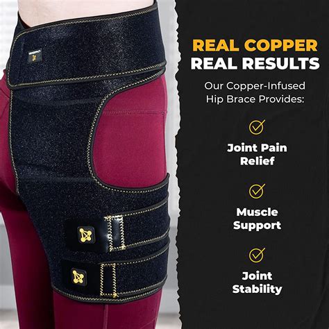 Buy Copperjoint Hip Brace Compression Wrap For Groin Flexor