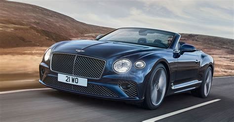 Bentley Reveals The 2022 Continental Gt Speed Convertible