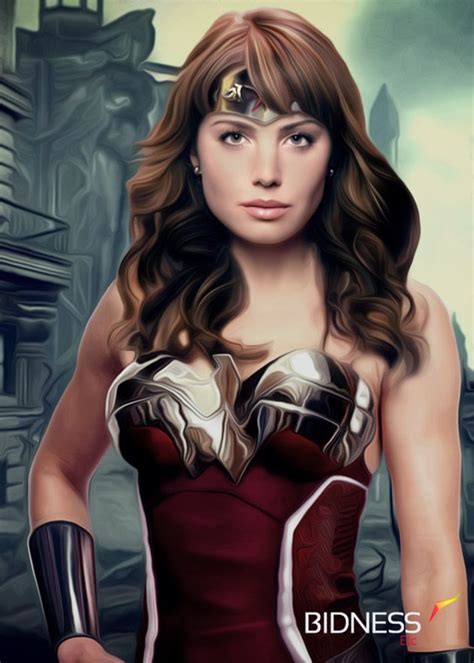 Erica Durance As Wonder Woman Wonder Woman Women Erica Durance