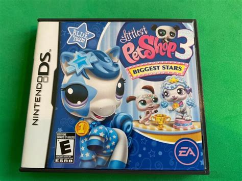 Littlest Pet Shop 3 Biggest Stars Blue Team Nintendo Ds Game