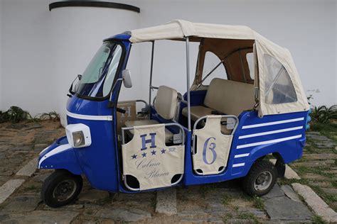 Piaggio Ape Calessino 200 White And Blue Versions All Pyrenees