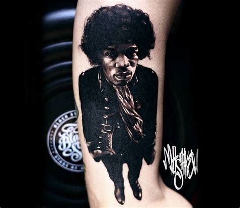 Jimi Hendrix Tattoo By Mashkow Tattoo Post 30655