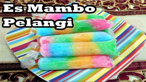 Cuba suntong tutok kegemaran rakyat sarawak ketika bulan ramadhan. Resep Cara Membuat Es Lilin/Mambo Jelly Pelangi - YouTube
