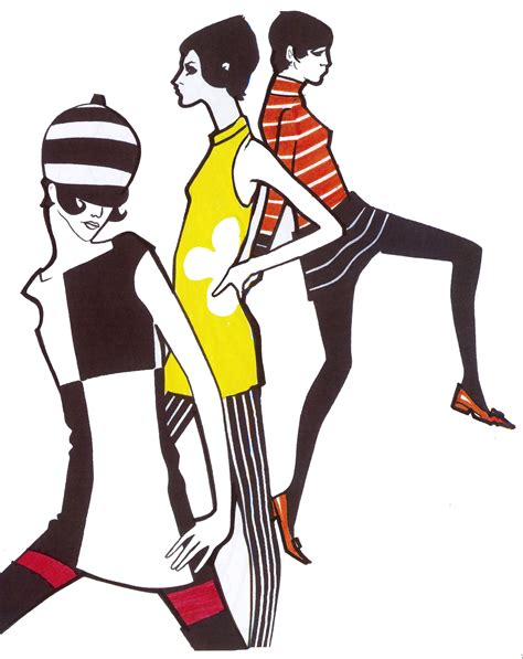 Mod •~• Fashion Illustration Fashion Poster Fashion Illustration Vintage Fashion Drawing