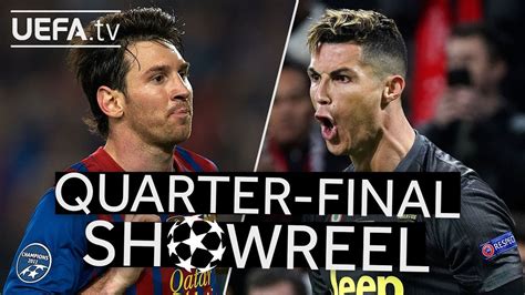 the best messi and ronaldo goals in the ucl quarter finals youtube