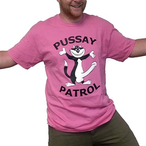 Pussay Patrol T Shirt The Inbetweeners Movie Fancy Dress Pussy Cat Stag