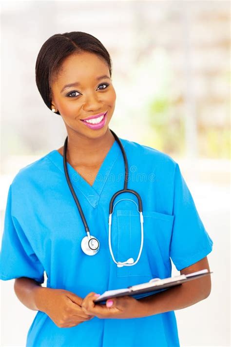 African Medical Nurse Stock Image Image Of Bright Professional 29722551
