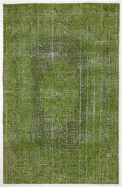 Grün wir verwenden zur herstellung ausschließlich persische und hierbei wird jeder teppich mehrfach gereinigt und zusätzliche farbe entzogen. Vintage Teppich Grün 280 X 170
