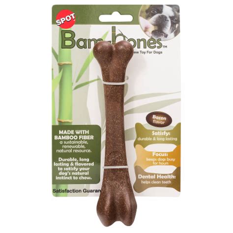 Spot Bam Bones Bacon Flavor Dog Chew Toy 725 In Kroger