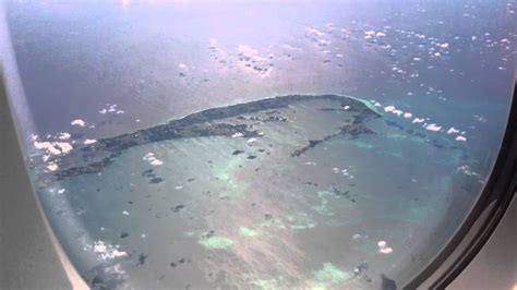 Above Bermuda Islands From A380 Lufthansa Youtube