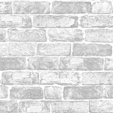 Grey Brick Wall Wallpaper Brick Wallpaper Bedroom Brick Effect