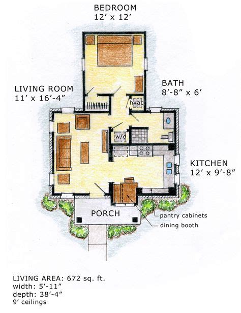 14 Casita Floor Plans Ideas Floor Plans Small House Plans House