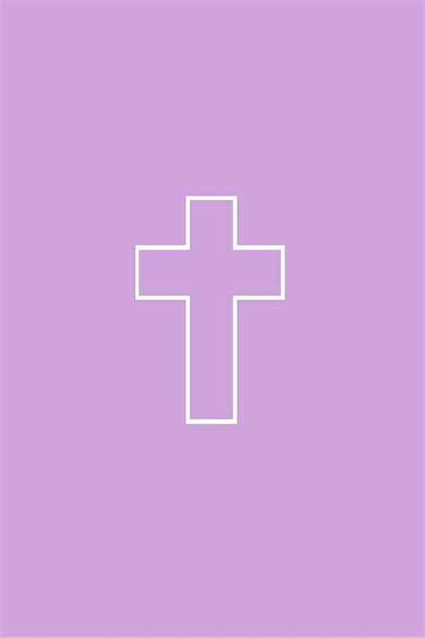 Purple Cross 💜 Cross Wallpaper Light Purple Wallpaper Purple