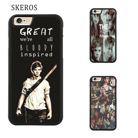 Maybe you would like to learn more about one of these? SKEROS Newt Quotes the Maze Runner cover cell phone case for iphone X 4 4s 5 5s 6 6s 7 8 6 plus ...