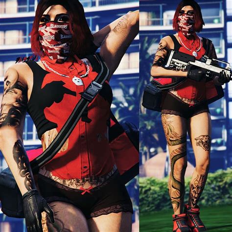 Female Outfits Gta 5 Online Character Outfits Badass Partners Lil