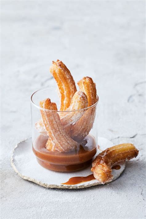 Mini Churros With Burnt Salted Caramel Sauce Recipe Salted Caramel