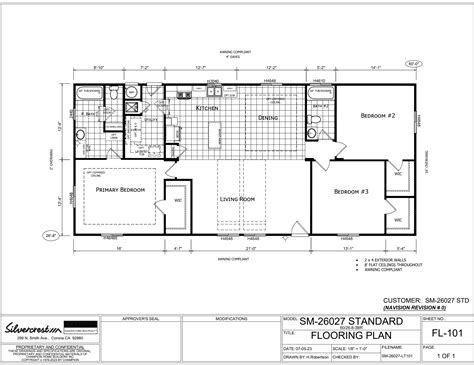 The Tranquility-27′ - Ma Williams Manufactured Homes, Manufactured