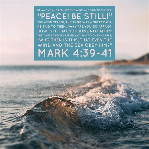 Inspirational Verse Of The Day Peace Be Still Bible Verses To Go