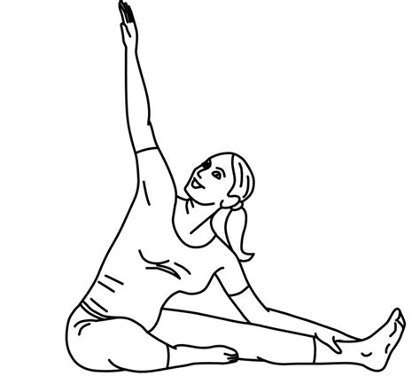 Sports Black And White Outline Clipart Yogastretch1021812outline