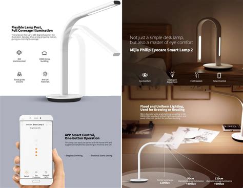 Xiaomi Philips Eyecare Smart Desk Lamp 2 Gadstyle Bd