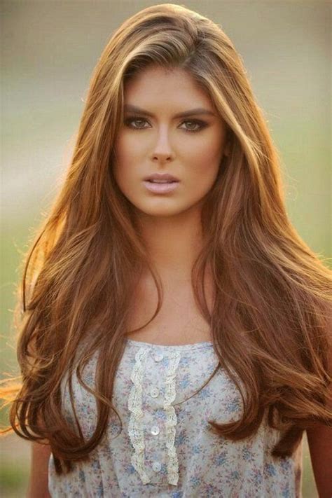 This shade is best for anyone with natural hair between dark blonde and dark brown. Light Brown Hair Color With Highlights