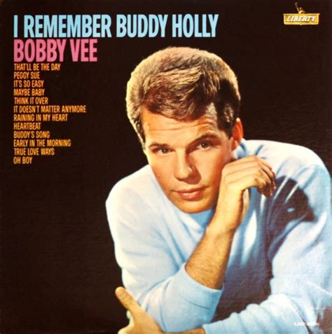 Bobby Vee I Remember Buddy Holly Vinyl Records Lp Cd On Cdandlp