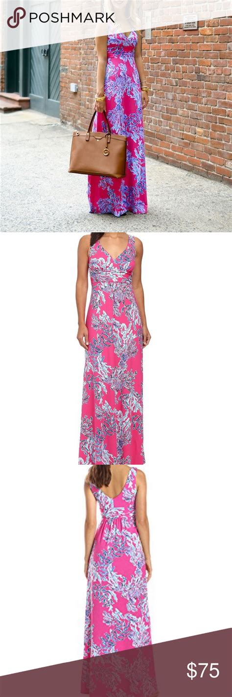 Lilly Pulitzer Pink Sloane Maxi Dress Dresses Maxi Dress Clothes Design
