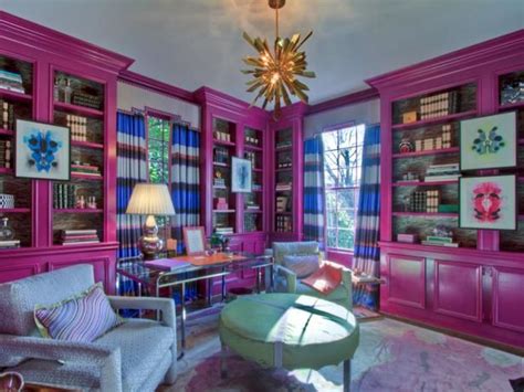 Bright Berry Hues Room By Lindsey Coral Harper 20 Living Room Color