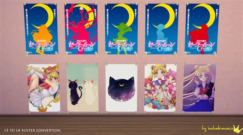 My Sims 4 Blog Sailor Moon Fangirl Set By Inabadromance