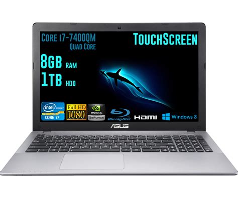 Asus N550jv 156 Full Hd Gaming Laptop Touchscreen Core I7 7400qm 8gb