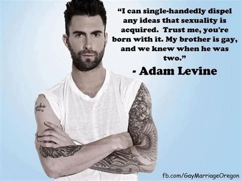 Adam Levine Is He Gay