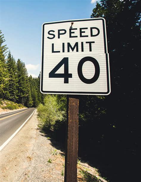 Speed Limit Sign What Does It Mean