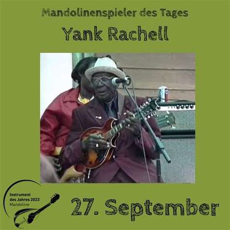 27 September Yank Rachell Mandoline 2023