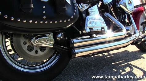 Loudest exhaust/ loudest vehicle i have ever rode so far. Used 1999 Harley-Davidson FLSTC Heritage Softail with ...