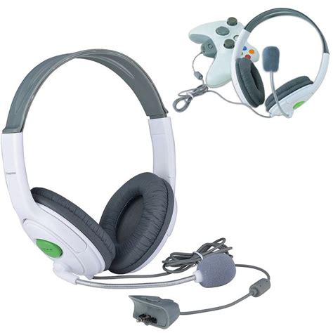 Big Headset Headphone With Microphone Mic For Microsoft Xbox 360 Live