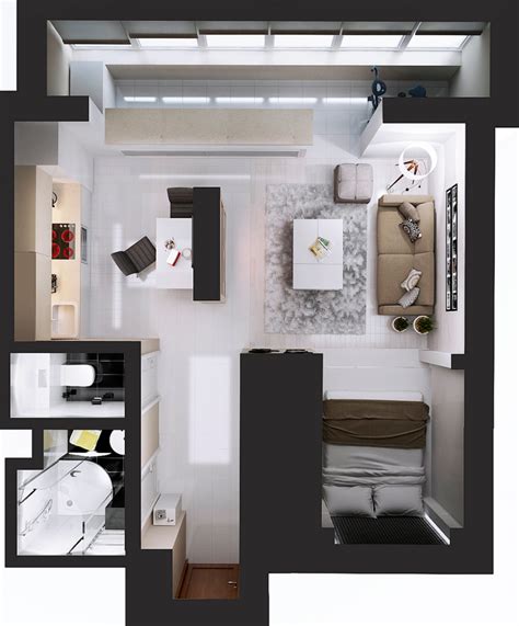 15 Smart Studio Apartment Floor Plans Page 3 Of 3