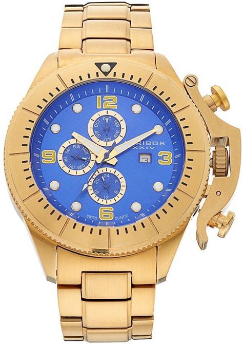 Akribos XXIV Men's Stainless Steel Watch | Mens watches stainless steel