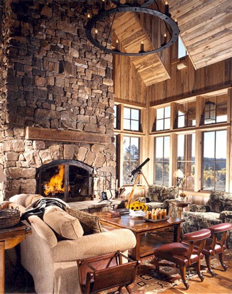 49 Superb Cozy And Rustic Cabin Style Living Rooms Ideas — Freshouz Home And Architecture Decor