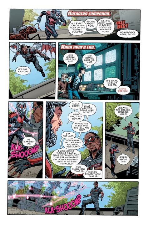 Preview Of Marvel S Ant Man And The Wasp Prelude
