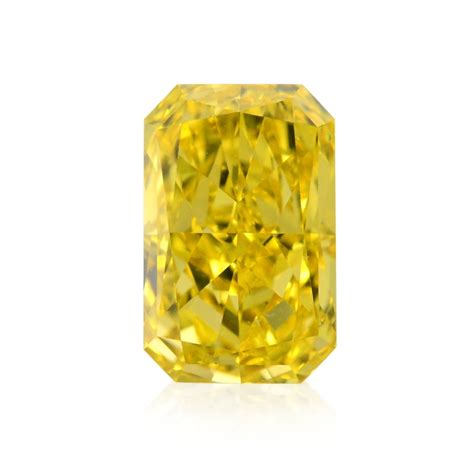 102 Carat Fancy Vivid Yellow Diamond Radiant Shape Vs2 Clarity Gia