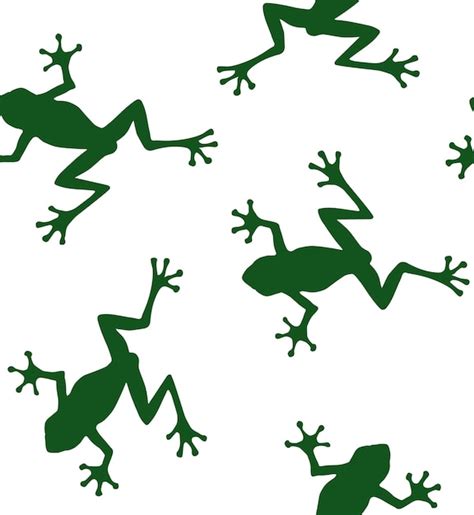 Premium Vector Vector Seamless Pattern Of Sketch Frog