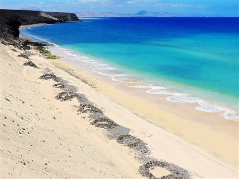 Playas De Sotavento De La Peninsula De Jandia Fuerteventura La Parte Sur De La Playa De Mal
