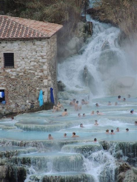 4 Saturnia Hot Springs A Beaux Endroits Italie Toscane Italie