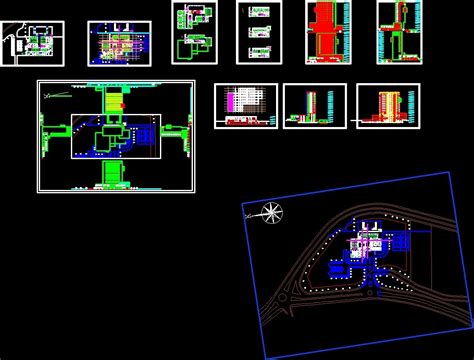 Hotel Dwg Full Project For Autocad Designs Cad