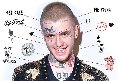 Lil Peep Crybaby Face Tattoo Lil Peep Crybaby Tattoo Drawing In 2021