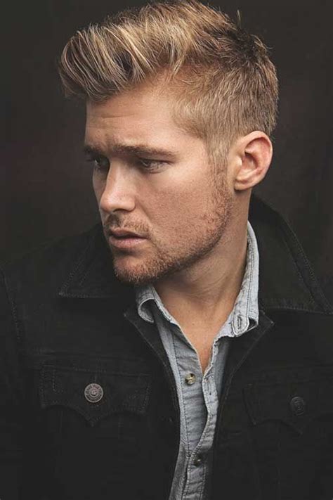 Blonde Hair Mens Hairstyle 15 Hair Colors For Men The Best Mens