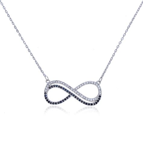 Sterling Silver Infinity Necklace Lepus T Shops
