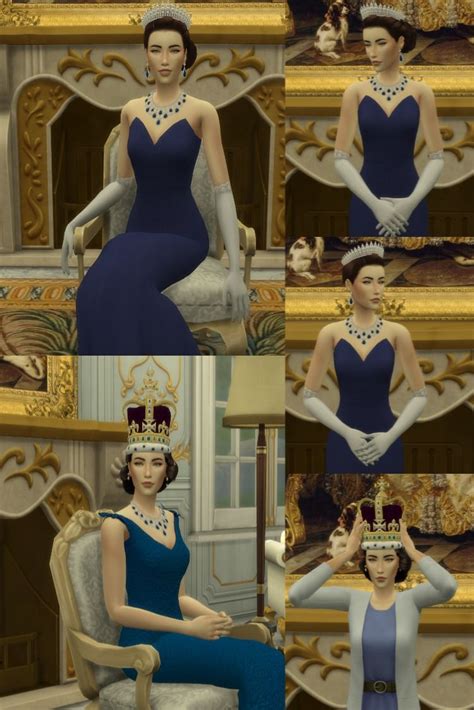 3tp The Crown Single Poses Sims 4 Poses Royal Royalty Queen