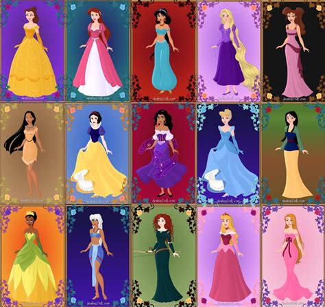 42 Full List Of All Disney Princesses 
